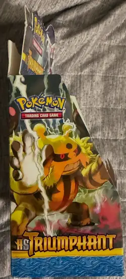POKEMON : HEART GOLD SOUL SILVER TRIUMPHANT EMPTY DISPLAY BOX TCG 2010 - Image 2