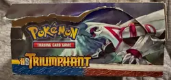 POKEMON : HEART GOLD SOUL SILVER TRIUMPHANT EMPTY DISPLAY BOX TCG 2010 - Image 4