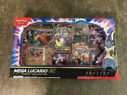 Pokemon TCG: Mega Lucario ex Figure Collection - New and In Hand Pokemon - Image 1