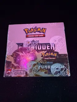 Factory Sealed Pokemon Sun And Moon Forbidden Light Booster Box W Acrylic Case - Image 2