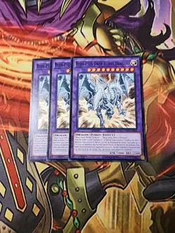 3x Blue-Eyes Twin Burst Dragon SDWD-EN036 Common 1ST ED NM Yugioh - Image 1