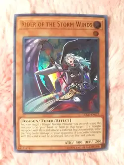 Yu-gi-oh! Rider of the Storm Winds LCKC-EN017 Ultra Rare Legendary Kaiba - Image 1