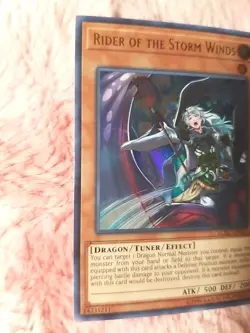 Yu-gi-oh! Rider of the Storm Winds LCKC-EN017 Ultra Rare Legendary Kaiba - Image 2