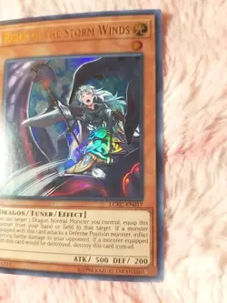 Yu-gi-oh! Rider of the Storm Winds LCKC-EN017 Ultra Rare Legendary Kaiba - Image 3