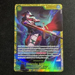 Dracule Mihawk | OP14-119 | One Piece | The Azure Sea’s Seven | Foil | SEC - Image 1