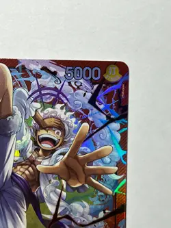Monkey.D.Luffy ST21-001 - One Piece TCG Starter Deck EX: Gear 5 Foil MINT Leader - Image 3