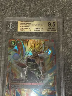 2024 DRAGONBALL SUPER CARD GAME FUSION WORLD REGIONALS TOP PRIZE BARDOCK BGS 9.5 - Image 5