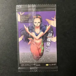 PREORDER Nico Robin 10-07 SR Japanese One Piece Wafer Card Sealed Bandai - Image 2