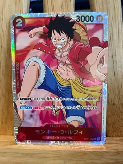 Monkey D. Luffy OP01-024 SR ROMANCE DAWN ONE PIECE Card Game Japanese US seller - Image 1