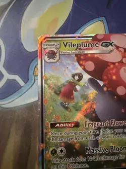 Pokemon Card-Vileplume GX TCG Sun & Moon Cosmic Eclipse - Image 5
