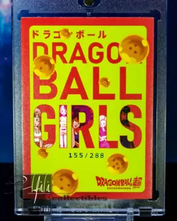 Arale 2023 Dragon Ball Super Serial Numbered #155/288 Card Foil Waifu 100pt - Image 3