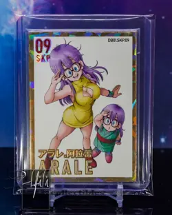 Arale 2023 Dragon Ball Super Serial Numbered #155/288 Card Foil Waifu 100pt - Image 4