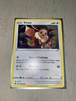 Eevee SWSH042 SWSH: Sword & Shield Promo Cards Holo - Image 1