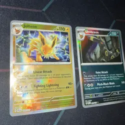 Lot Of 2 Pokemon TCG Prismatic Evolutions Pokeball Cards Near Mint - Image 2