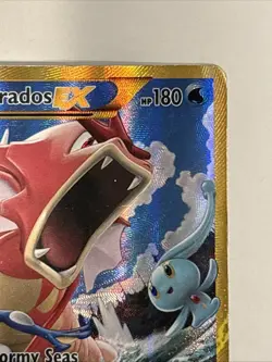 Gyarados EX (Secret) 123/122 Breakpoint Holo Pokemon TCG Awesome Card - Image 3