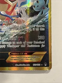 Gyarados EX (Secret) 123/122 Breakpoint Holo Pokemon TCG Awesome Card - Image 4