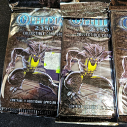 Lot of (3) - Ophidian 2350 Collectible Card Game Booster Pack-11 Cards - Image 2