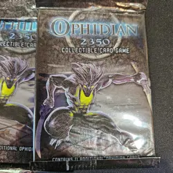 Lot of (3) - Ophidian 2350 Collectible Card Game Booster Pack-11 Cards - Image 3