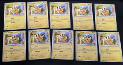 Pokemon Pikachu 10 Card Lot - 018/091, Authentic, NM TCG - Image 1