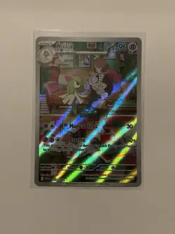 Pokemon TCG Kirlia Scarlet & Violet Base Set Holo Illustration Rare Card 212/198 - Image 1
