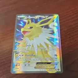 Pokemon Jolteon EX 160 HP Promo Holo 028A/083 Alternate Art TCG Card - Image 1