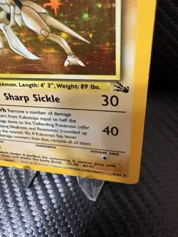 Kabutops Holo 9/62 – Fossil Set – Vintage WOTC Pokemon Card – MP – See Photos - Image 4