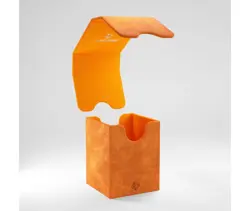 GAMEGENIC SQUIRE 100+ XL CONVERTIBLE DECK BOX ORANGE HOLDS 100 CARDS NEW - Image 2