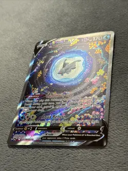 Lumineon GG39/GG70 Crown Zenith Galarian Gallery Pokemon Card Full art Holo - Image 2