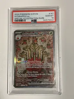 Pokemon TCG Hydrapple EX Stellar Crown Holo Ultra Rare Card 167/142 PSA 10 - Image 1