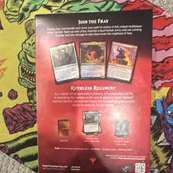 Magic: The Gathering Commander 2020 Ruthless Regiment 100-Card Deck Foils - Image 2