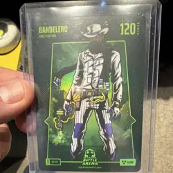 Bo Jackson Battle Arena First Edition Glow Bandelero BF-117 120 Power Card - Image 1