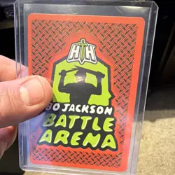 Bo Jackson Battle Arena First Edition Glow Bandelero BF-117 120 Power Card - Image 4