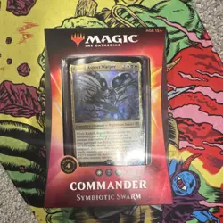 Wizards Magic Commander Symbiotic Swarm Sealed Deck Kathril Foils 100 Cards - Image 1