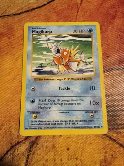 Shadowless Magikarp | Base Set 35/102 | Vintage WOTC Pokemon Card - Image 2
