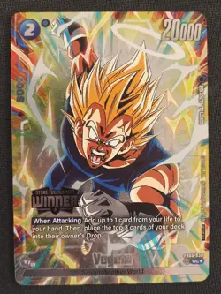 Dragon Ball Super - Fusion World: Vegeta - Winner Card FB05-039 (ENG) - Image 1