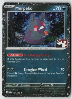 Morpeko 121/182 - Prize Pack Series Cards Holo - PTCG - Image 1