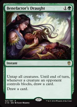 Benefactor's Draught - Light Play MTG Commander 2016 Edition - Image 1