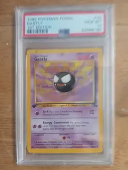 Pokemon Card 1st Edition Fossil #33 Gastly PSA 10 GEM MINT WOTC Vintage 1999 - Image 4