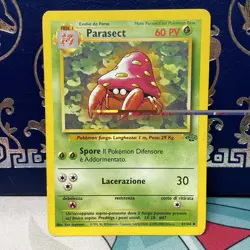 PARASECT 41/64 ITALIAN JUNGLE SET Unlimited VINTAGE POKEMON CARD LP - Image 1