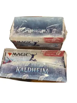 Magic: The Gathering Wizards of The Coast Kaldheim Set Booster Box Dented Read 630509971138 - Image 3