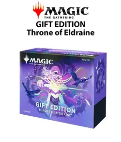 Magic the Gathering Throne of Eldraine Gift Edition Bundle Booster Box MTG - Image 1