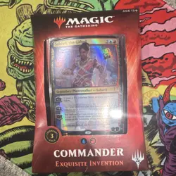 Magic: The Gathering Commander Exquisite Invention Deck Saheeli Rai Foils - Image 1