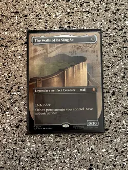 MTG Avatar the Last Airbender The Walls of Ba Sing Se 0329 Regular Borderless NM - Image 1
