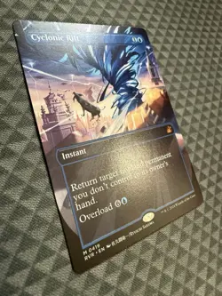MTG Cyclonic Rift #0419 Anime Borderless Mythic Ravnica Remastered (RVR) - Image 3