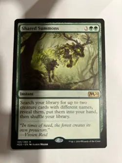 Shared Summons - 2020 Core Set M20 - Magic the Gathering MTG Nice! - Image 1