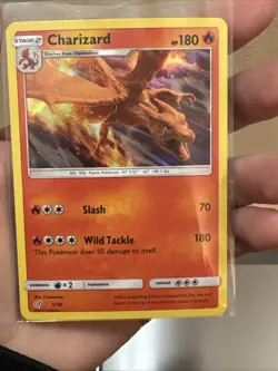 Pokemon Charizard 5/18 Detective Pikachu Holo Rare LP GOOD CONDITION QUICK SHIP - Image 2
