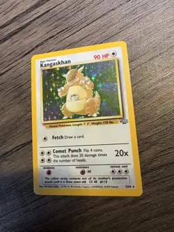 Pokemon TCG Jungle Kangaskhan Card 5/64 Holo Rare - Image 2