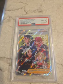 PSA 10 Friends in Hisui 148/159 Alt Art Crown Zenith Pokemon FREE SHIPPING - Image 1