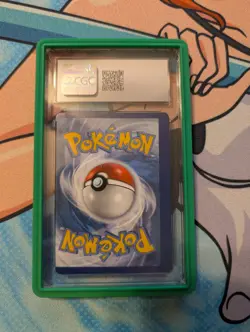CGC 9 Rayquaza V Miscut Error Card Evolving Skies Pokemon TCG 2021 - Image 3
