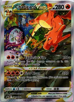 Charizard VSTAR SWSH262 Promo SWSH Black Star Pokemon NM - Image 1